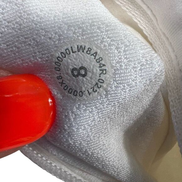 Lululemon Pace Rival Skirt 4 Way Stretch 13" White Size 8 - Picture 6 of 9